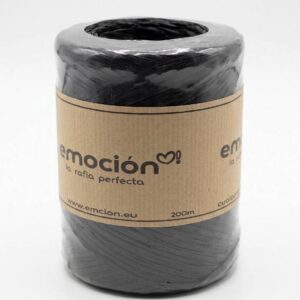 Rafia syntetyczna 1cm / 200m - Czarna