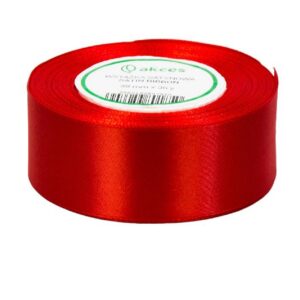 Wstążka satynowa 38mm / 32m – czerwony (04)