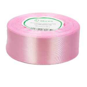 Wstążka satynowa 38mm / 32m – Jasny róż (08)